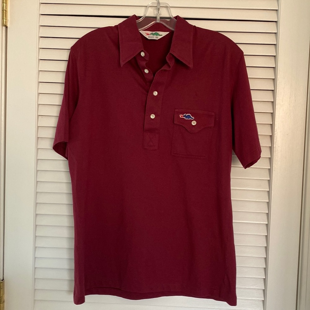 VTG 80s Sears Fire Dragon Polo. TO5-67. Medium